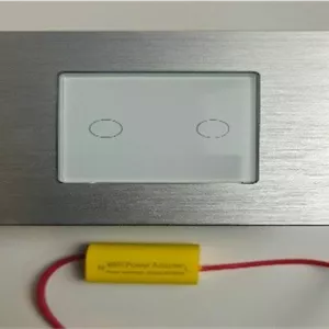 86AL 2 gang WIFItouch Switch Silver Tuya Smart Life