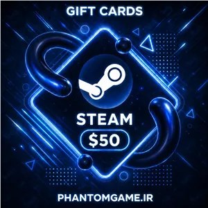گیفت کارت steam – 50$ (USA)