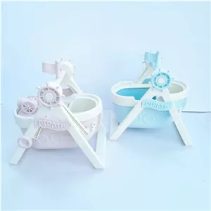 جاقلمی نظم‌دهنده رومیزی طرح کشتی دزدان دریایی368 | Pirate Ship Desktop Organizer 