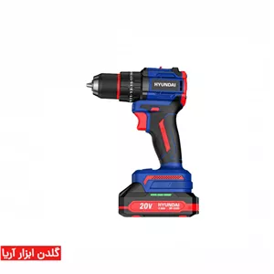 دریل شارژی چکشی براشلس هیوندای مدل HP-5220