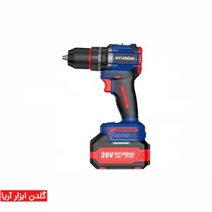 دریل شارژی چکشی براشلس هیوندای مدل HP-5240