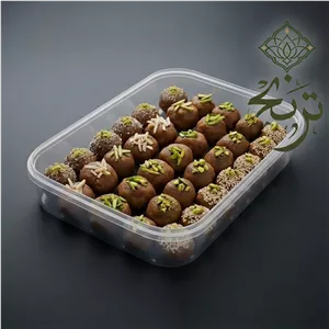 ترافل خرمایی پسته ای ترنج - پک 500 گرمی
