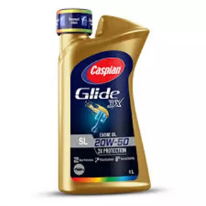 روغن موتور Glide 3X 20w50 SL کاسپین حجم 1 لیتر
