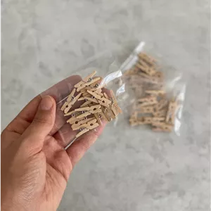 گیره چوبی ساده ۱۰ عددی