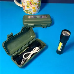 چراغ قوه پلیسی سه کاره XPE COB LIGHT با قابلیت زوم