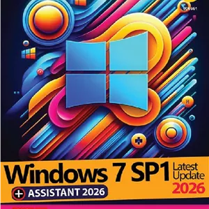 ویندوز Windows 7 SP1 + Assistant 2026 32&64-bit گردو
