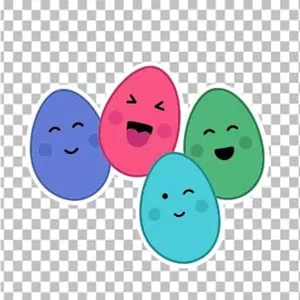 دانلود وکتور تخم مرغ نوروز
