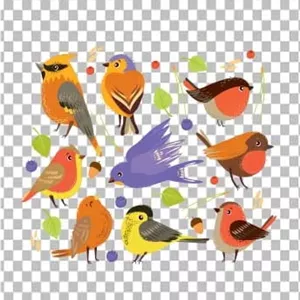 دانلود وکتور پرنده سنتی