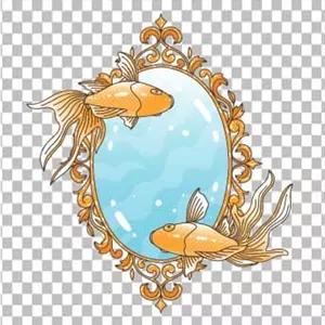 وکتور آینه هفت سین نوروز