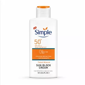 ضد آفتاب مینرال سیمپل مدل Tinted Mineral SPF50