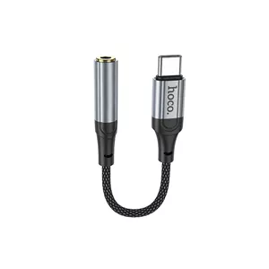 مبدل AUX OTG به USB-C هوکو مدل LS36 با گارانتی شرکتی