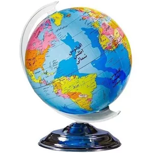 کره جغرافیا سایز 40 پایه فلزی نسیم فروش تکی و تعداد تحویل فوری تهران