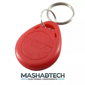 تگ RFID 125KHZ قرمز مدل جاسوئیچی