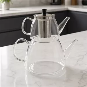 ست کتری و قوری پیرکس ایمار کد 002
