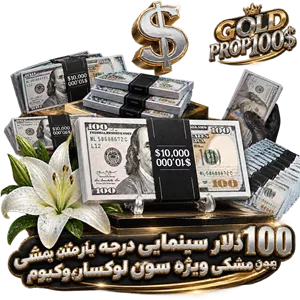 اسکناس تزئینی و دکوری ویژه صددلاری سون لوکساری وکیوم