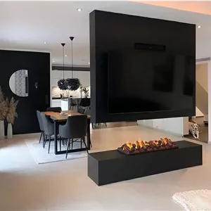 شومینه تبخیری هیزمی دکوراتیو | شومینه بخار آب مدل لاگ