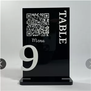 استند QR CODE و شماره میز مدل st139