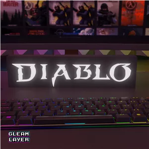 لایت باکس گیمینگ طرح diablo مدل g118