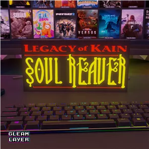 لایت باکس گیمینگ طرح Soul Reaver مدل g133