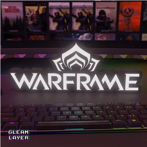 لایت باکس گیمینگ  طرح Warframe مدل g165