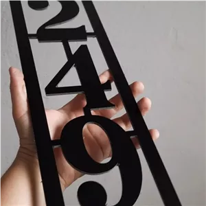 شماره پلاک ورودی منزل مدل p147