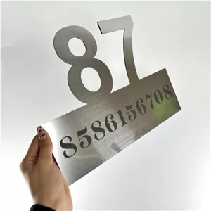 پلاک آپارتمان وهتل مدل p130