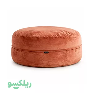 مبل شنی گرد دونفره صورتی | مدل گلد