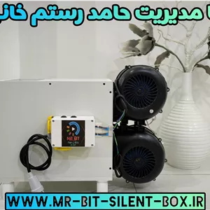 سایلنت  باکس دوفنه تک ظرفیتی بدون آپشن انت ماینر S19.Z11