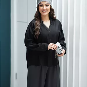 شومیز یقه هفت نوشان کد 5002551