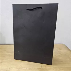 ساک دستی کرافت مشکی سایز 25 در 20