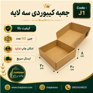 جعبه کیبوردی کرافت کد سایز 20 در 20 مجموعه 50 عددی