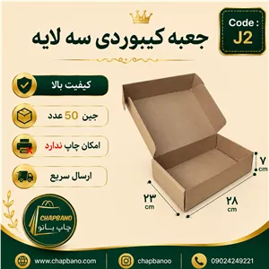 جعبه کیبوردی کرافت کد سایز 23 در 28 مجموعه 50 عددی