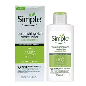 کرم آبرسان و مرطوب کننده سیمپل مدل rich حجم ۱۲۵ میل