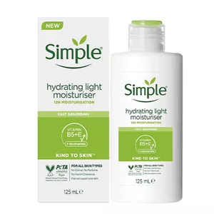 کرم آبرسان و مرطوب کننده سیمپل مدل light حجم ۱۲۵ میل