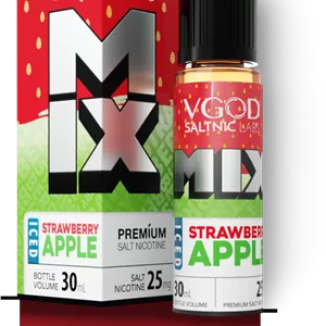 سالت سیب توت فرنگی یخ ویگاد | VGOD Strawberry Apple Iced