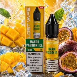 سالت انبه پشن فروت یخ لاست ویپ (10میل) | LOST VAPE MANGO PASSION ICE