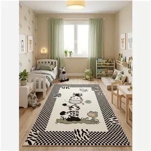 فرش کودک گورخری