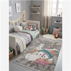 فرش کودک روباهی نقش برجسته
