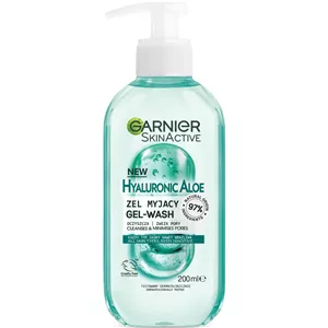 ژل شوینده صورت هیالورونیک و آلوئه ورای گارنیه Garnier Hyaluronic Aloe حجم 200 میلی لیتر
