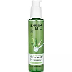ژل شوینده و تصفیه کننده صورت علف لیموی گارنیه Garnier Lemongrass حجم 150 میلی لیتر