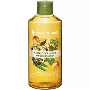 ژل دوش انبه و گشنیز ایوروشه Yves Rocher Mango Coriander حجم 400 میلی لیتر