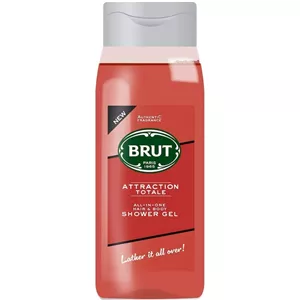 ژل دوش بروت Brut Attraction Totale حجم 500 میلی لیتر
