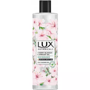 ژل دوش شکوفه های گیلاس و زردآلو لوکس Lux Skin Radiance حجم 500 میلی لیتر