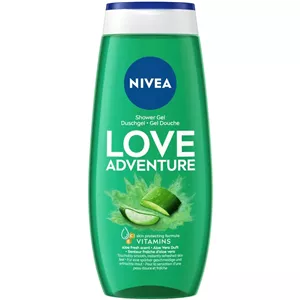 ژل دوش آلوئه ورای نیوا Nivea Love Adventure حجم 250 میلی لیتر