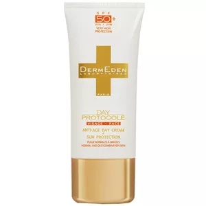 کرم ضد لک و ضد چروک روز spf50 درمدن مخصوص پوست چرب