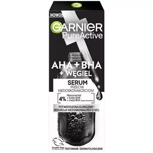 سرم ضد جوش و هموار کننده پوست گارنیه Garnier AHA BHA حجم 30 میلی لیتر