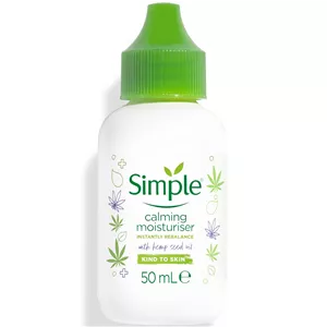 کرم مرطوب کننده و تسکین دهنده شاه دانه سیمپل Simple Calming حجم 50 میلی لیتر