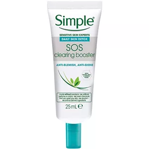 ژل ضدجوش و مات کننده سیمپل Simple Sos Clearing Booster حجم 25 میلی لیتر