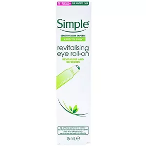 رول احیاکننده و ضدخستگی دور چشم سیمپل Simple Revitalising حجم 15 میلی لیتر