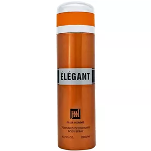 اسپری خوشبوکننده بدن جکوین رایحه عطر مردانه امپر لجند Elegant حجم 200 میلی لیتر